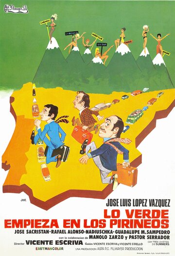 «Клубничка» появляется на Пиренеях (1973)